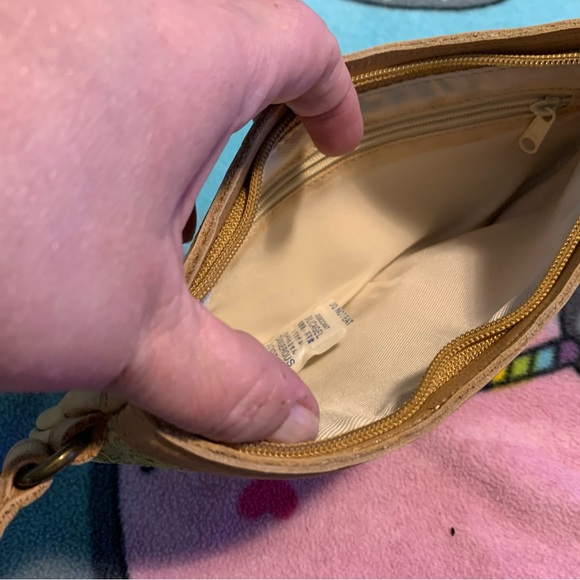 Fossil Siena Printed Leather Vintage Wristlet Clutch NWT - Picture 5 of 7